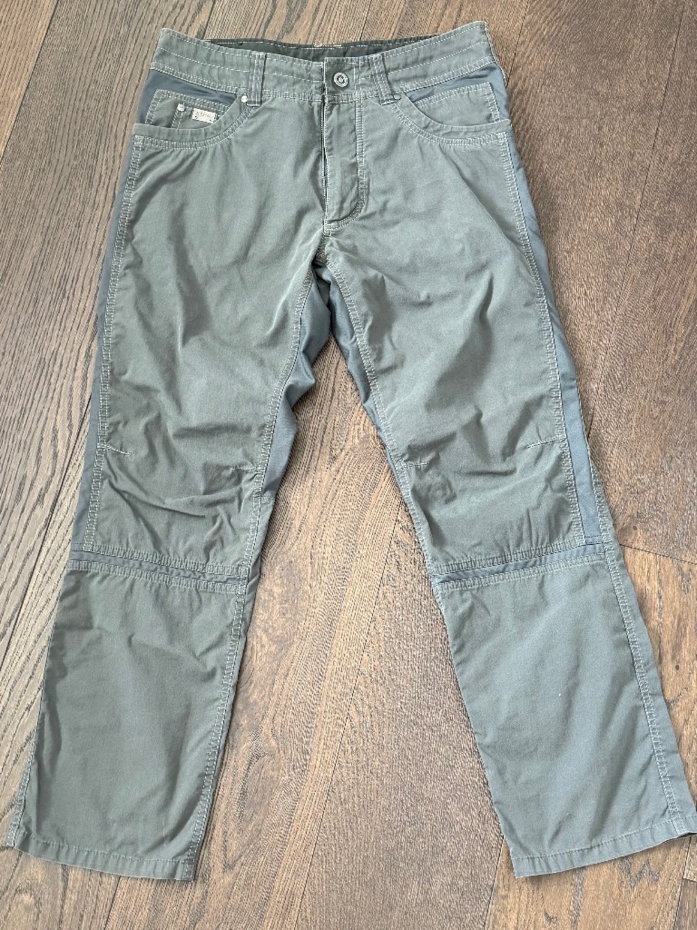KÜHL Legendary Pants Men's 32x30 Gray Outdoor Hiking Utility Trail Pants
